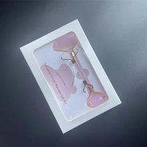 Natural Pink Gua Sha Tool 2 Piece