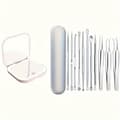 BYXAS Blackhead Remover Tool Kit 11 Piece With Mirror Secondary image