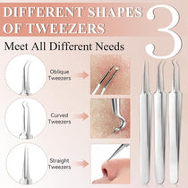 BYXAS Blackhead Remover Tool Kit 11 Piece