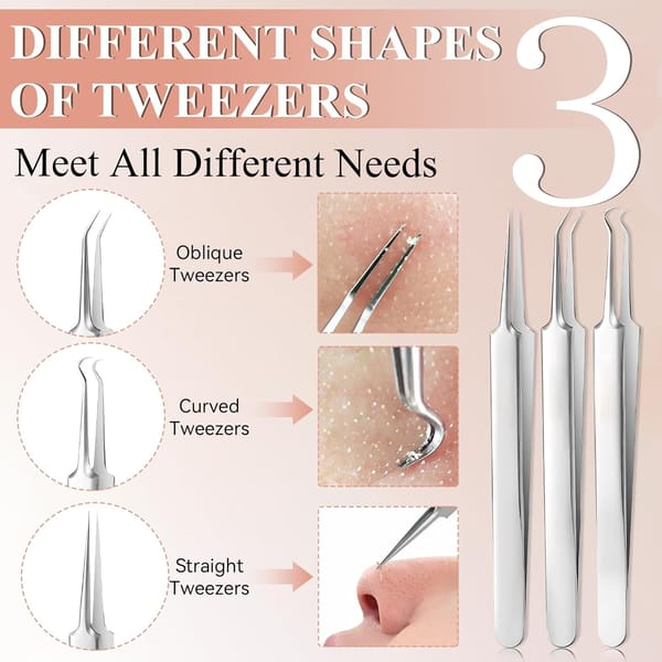 BYXAS Blackhead Remover Tool Kit 11 Piece