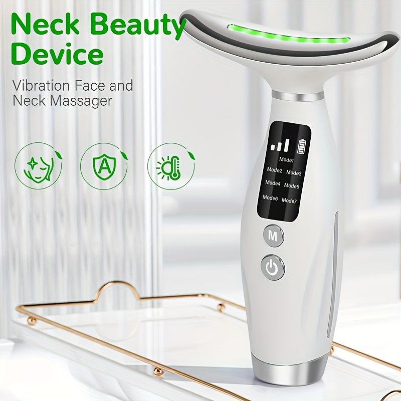 Rechargeable Face & Neck Massager 7 Mode Secondary image