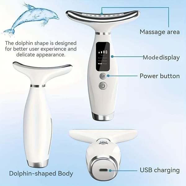 Rechargeable Face & Neck Massager 7 Mode