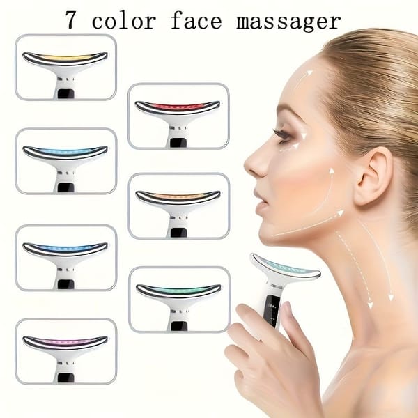 Rechargeable Face & Neck Massager 7 Mode