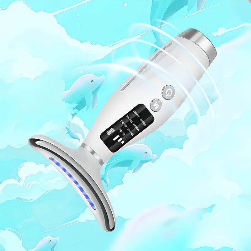 Neck & Face Massager Heated Skincare Tool (7-in-1) Main image