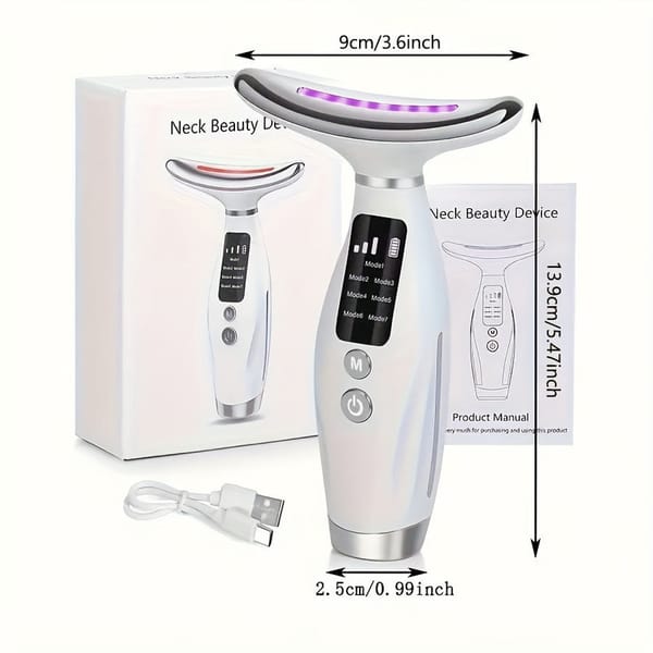 Heated Face and Neck Massager 7 In 1 Secondary image