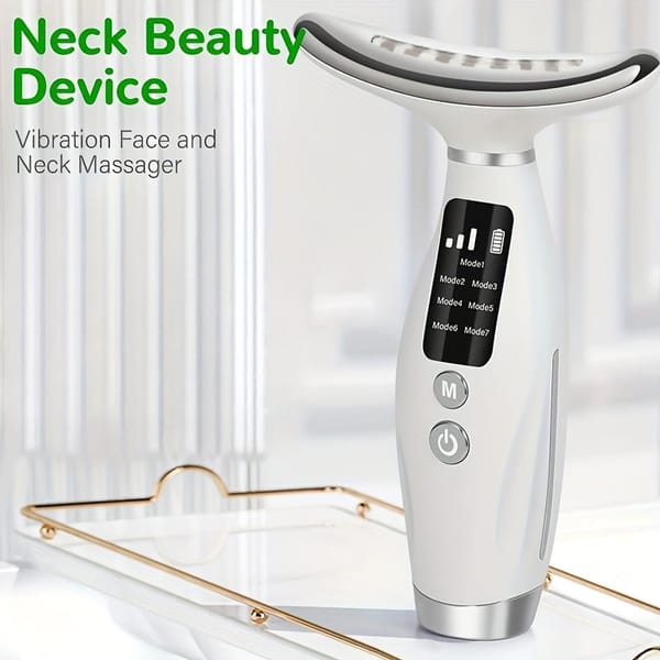 Heated Face and Neck Massager 7 In 1
