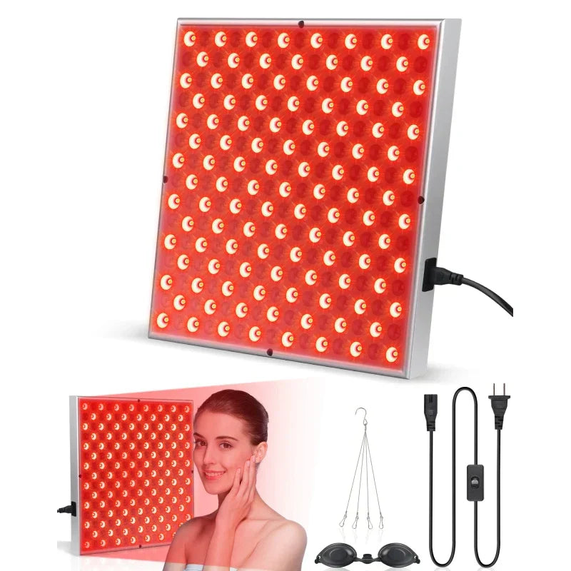 LED Red Light Therapy Panel Lamp: Facial Anti-Aging, Skin Care Main image
