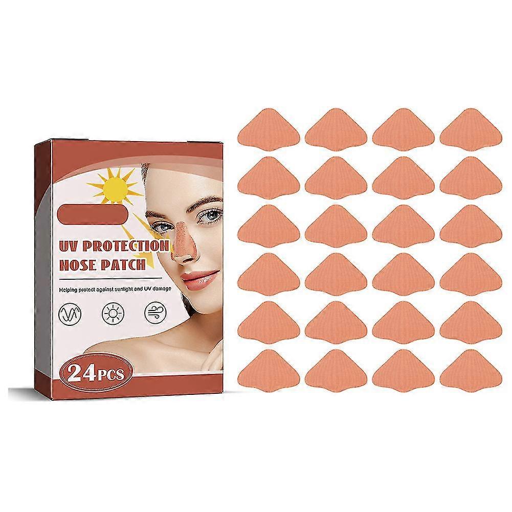 UV Protection Sport Sunscreen Nose Patch 24 pcs Skin-friendly Outdoor Sun Nose Sticker Main image
