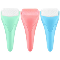 3 Pack for Face & Eye Puffiness Relief for Men and Women, Reduce Wrinkles, Massager Under Eye Puffiness（pink,green,blue,18.5*8.5*4.2cm )