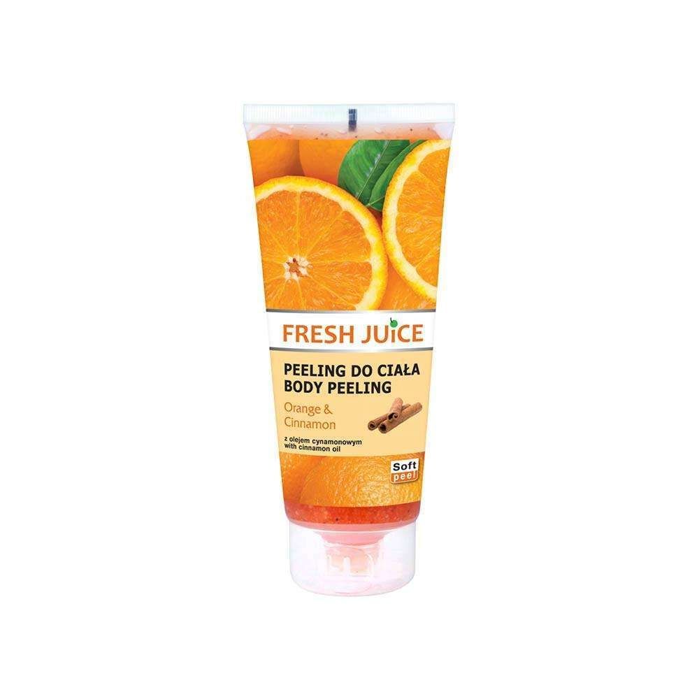Body scrub Orange & cinnamon 200ml, body peeling Main image