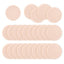 25 Pcs Makeup Sponges, Facial Primer Compact Powder Puff, Cosmetics Blush Applicators Sponges for All Skin Types Wet and Dry Dual Use (Round)