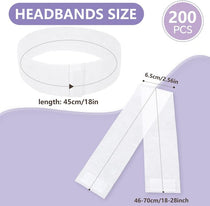 Disposable Spa Headbands 200 Pack