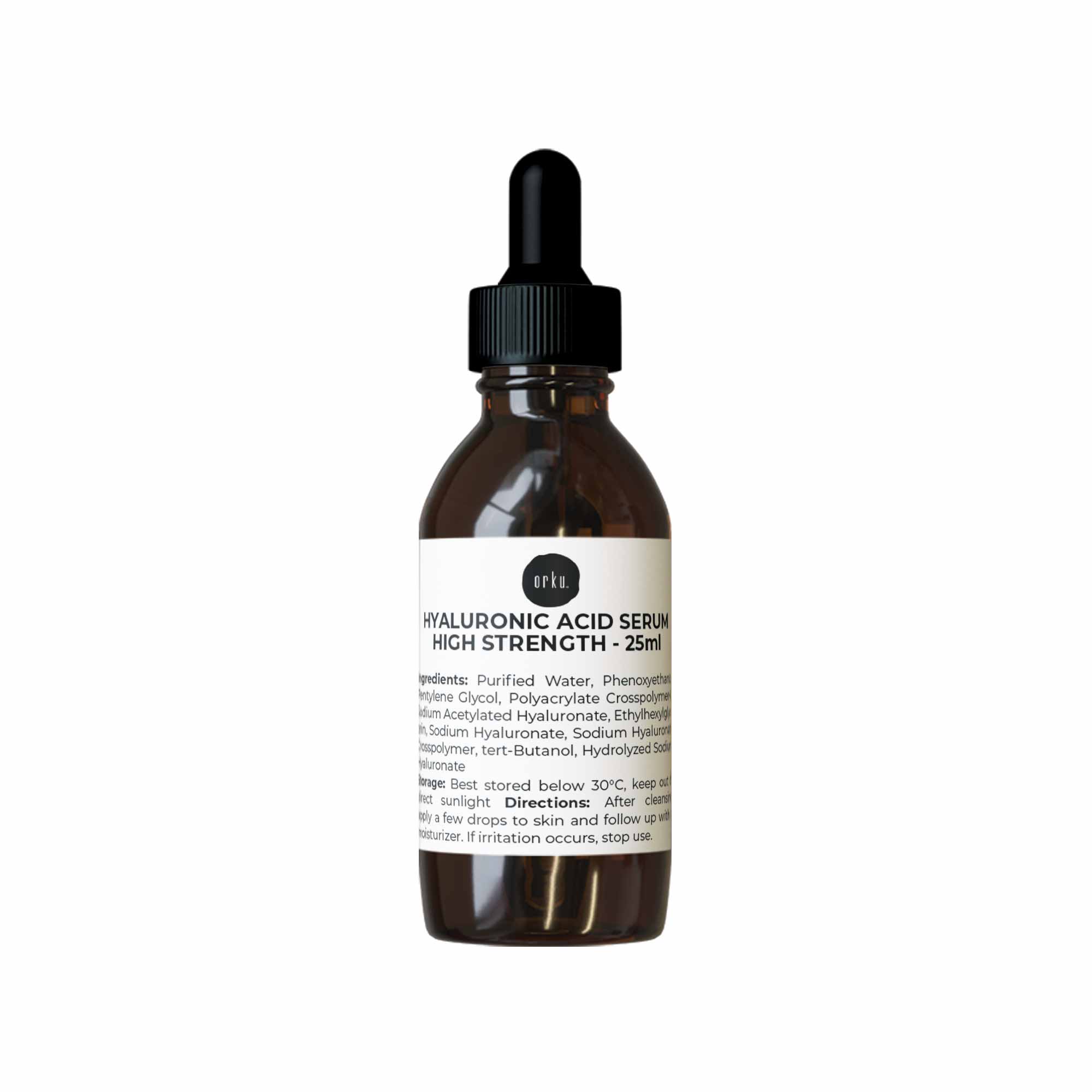 25ml Hyaluronic Acid Serum - High Strength Cosmetic Face Skin Care Main image