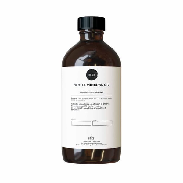 White Mineral Oil Liquid Paraffin 5L Secondary image