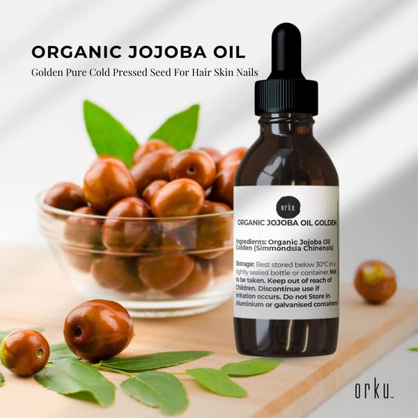 Organic Jojoba Oil Cold Pressed 5L