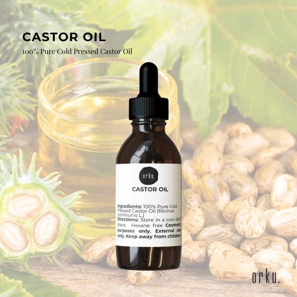 Orku Castor Oil Hexane Free 500ml