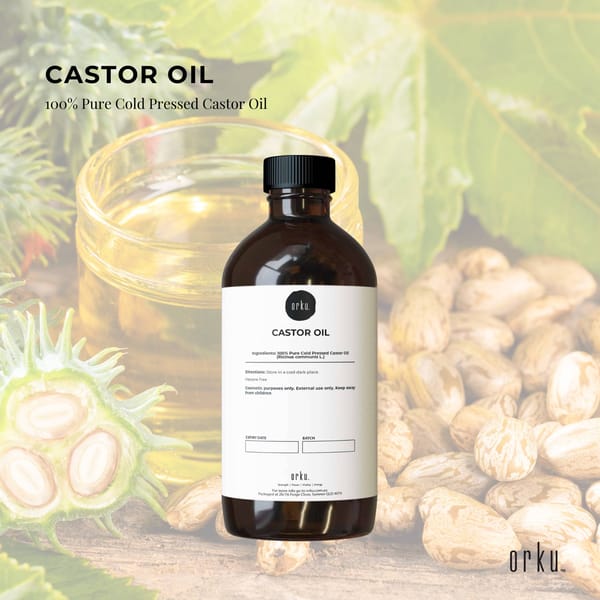 Orku Castor Oil Hexane Free 500ml Secondary image