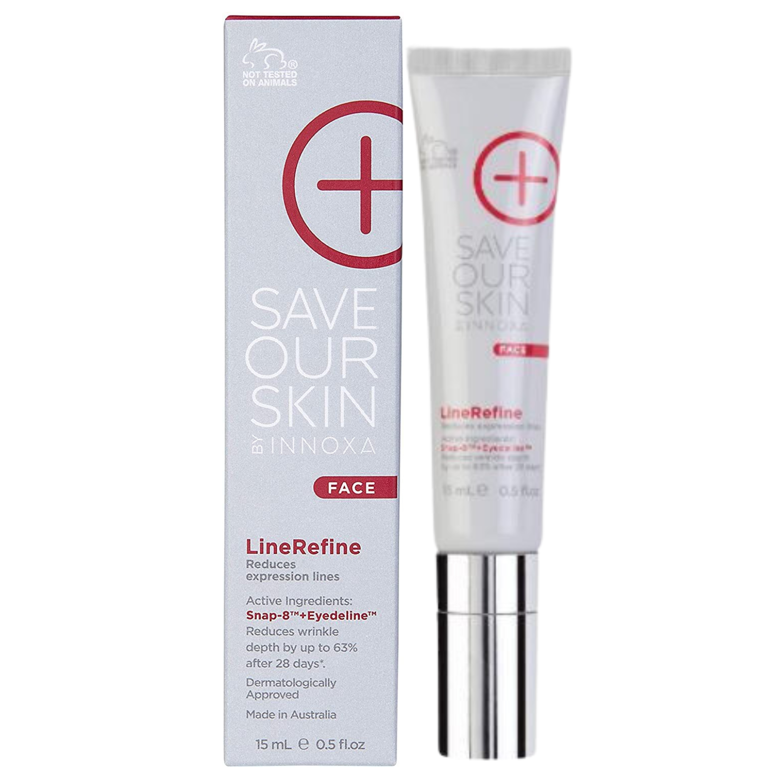 Innoxa 15mL Save Our Skin Face Linerefine Rerduces Wrinkle Line and Expression Line Main image