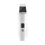 White Ultrasonic Skin Scrubber - Deep Pore Cleansing Facial Exfoliator with USB Type-C Charging