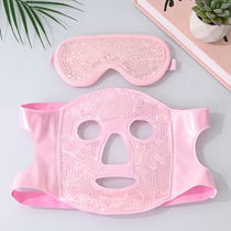 Cooling Gel Face & Eye Mask Grey
