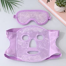 Cooling Gel Face & Eye Mask Grey