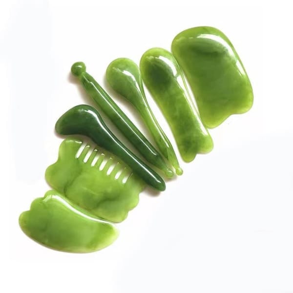 Resin Gua Sha Massage Tool Set 7 Piece